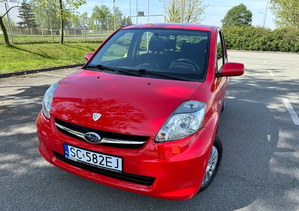 Subaru Justy cena 12300 przebieg: 177000, rok produkcji 2010 z Częstochowa małe 562